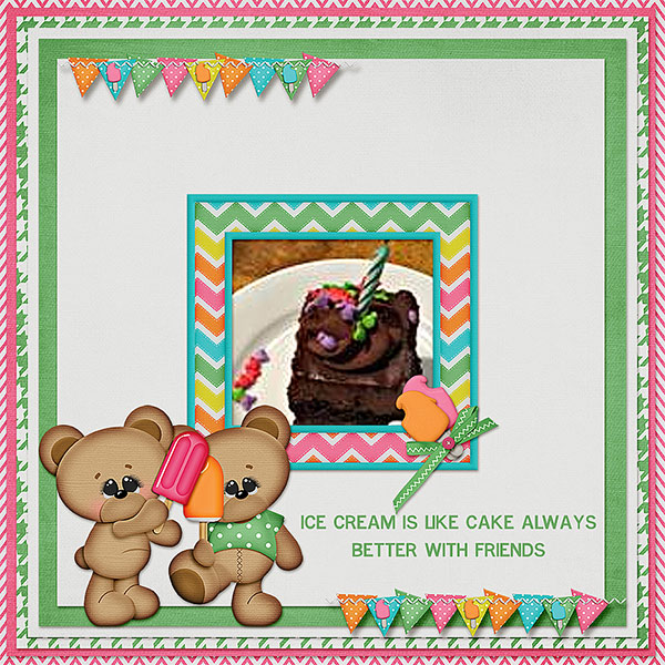 Ice Cream is Like Cake Better With Friends