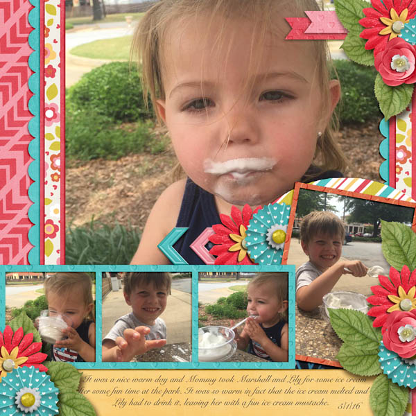 Ice Cream Mustache