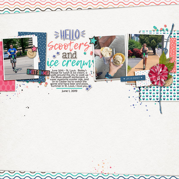 Ice Cream + Scooters | June 2019