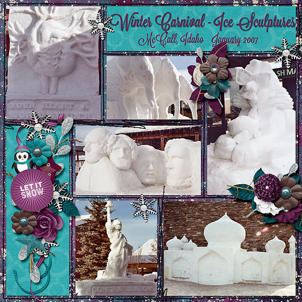 ice sculptures