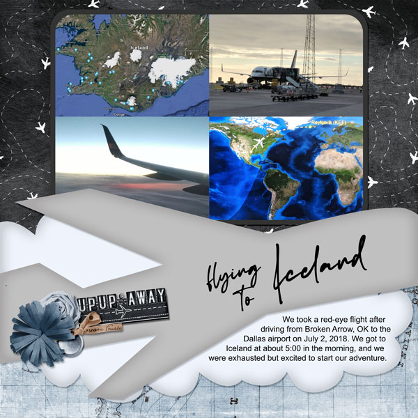Iceland Adventure - flight there