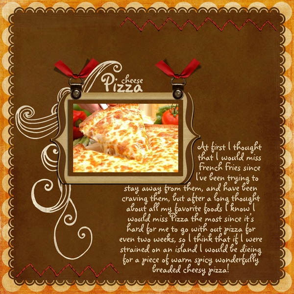 i'd miss pizza