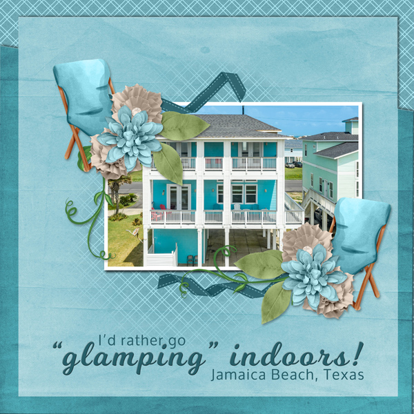I'd rather go "glamping" indoors!
