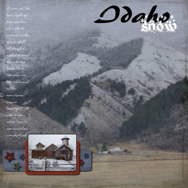 Idaho Snow