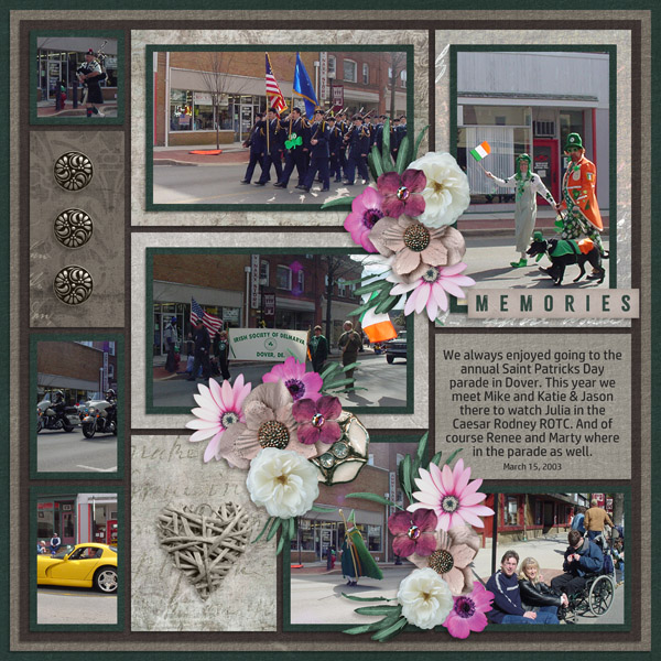 Ides Of March-GingerBread Ladies, March Templates-Tinci