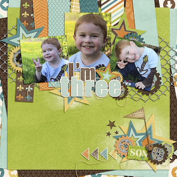 I'm three