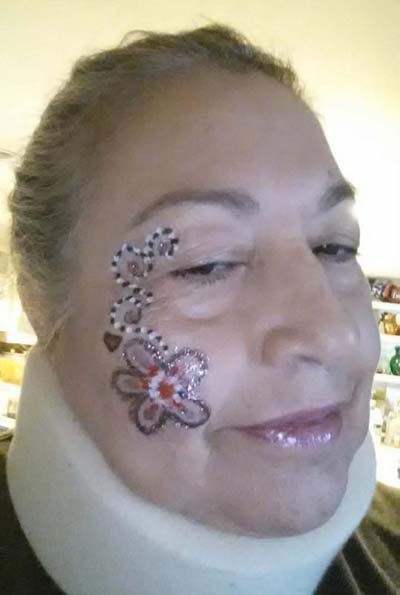 Immunity challenge face paint