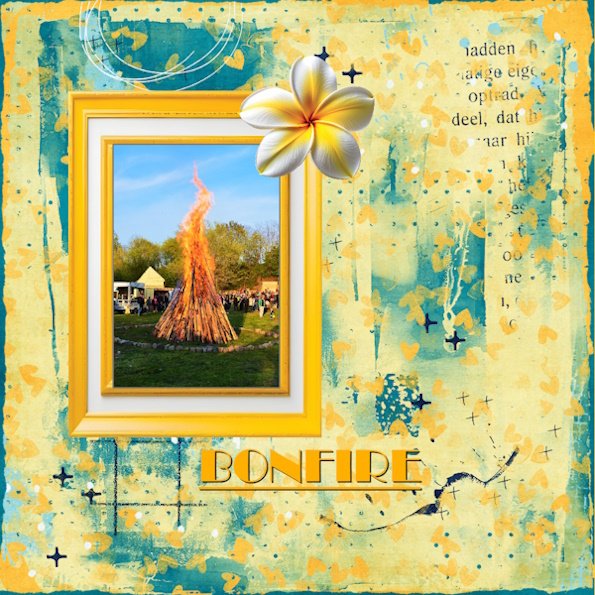 In A Word Challenge - October 2025 -Bonfire.jpg