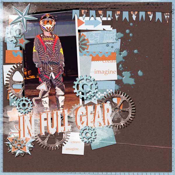 In full gear