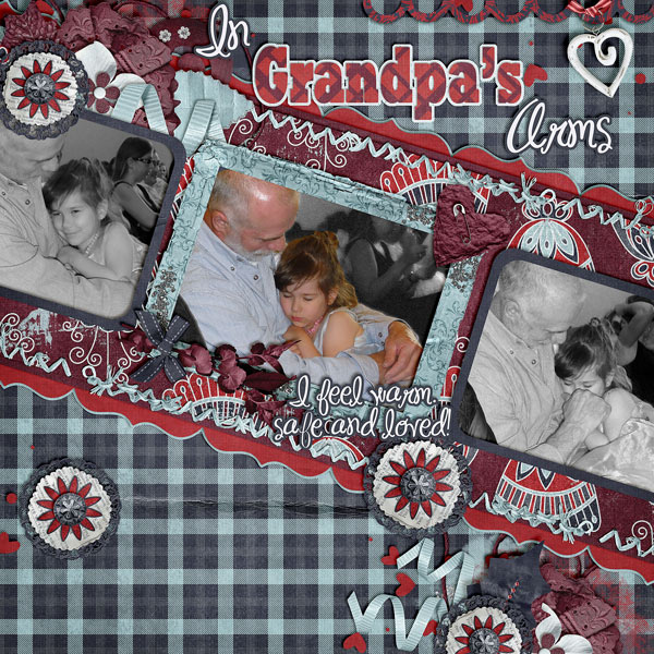 In Grandpa's Arms