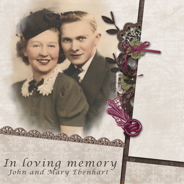 In Loving Memory - John and Mary Ebenhart