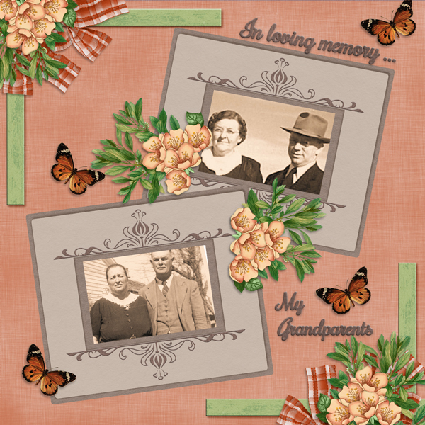 In loving memory ... My Grandparents
