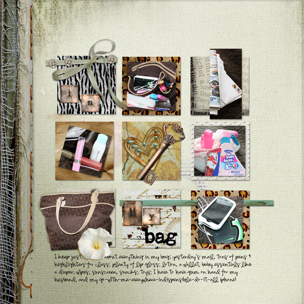 In my bag?