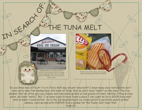 IN SEARCH OF: THE TUNA MELT