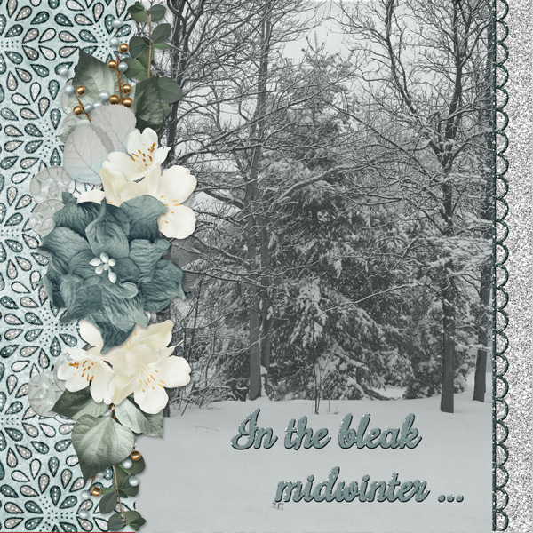 In the bleak midwinter ...