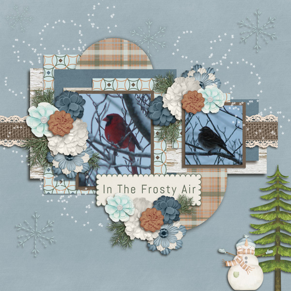 In the Frosty Air-Dandelion Dust Design