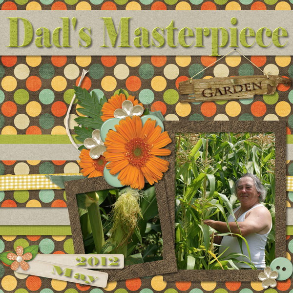 In the Garden by Created by Jill Scraps