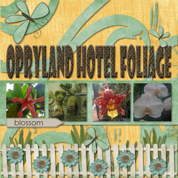 In the Garden by Created by Jill Scraps