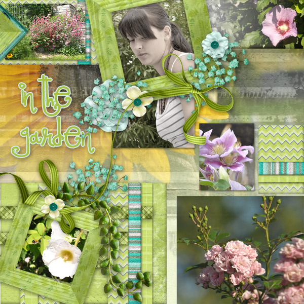 In the garden