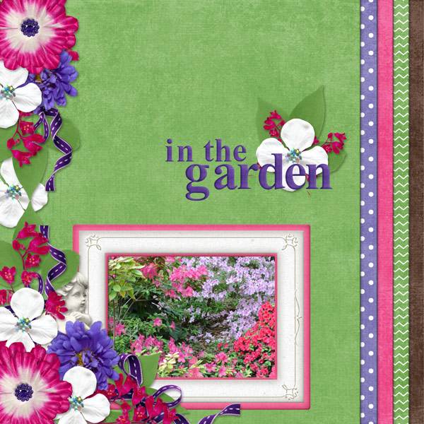 in the garden