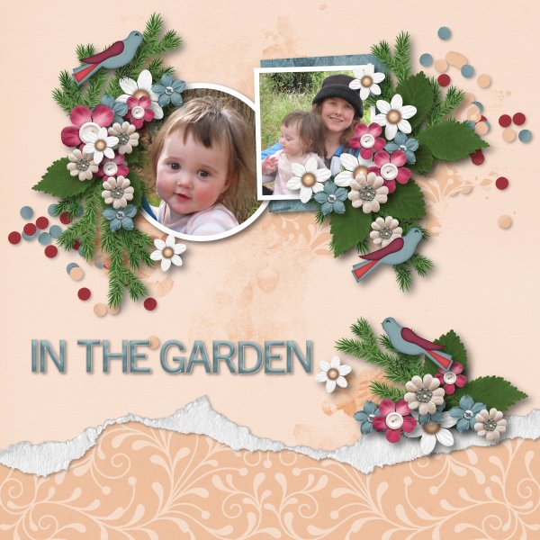 in the garden