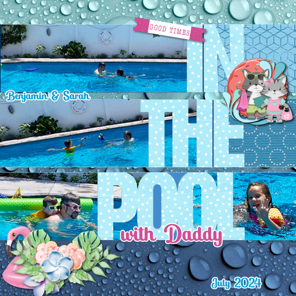In the Pool with Daddy 07-2024