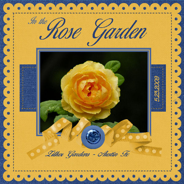 In the Rose Garden