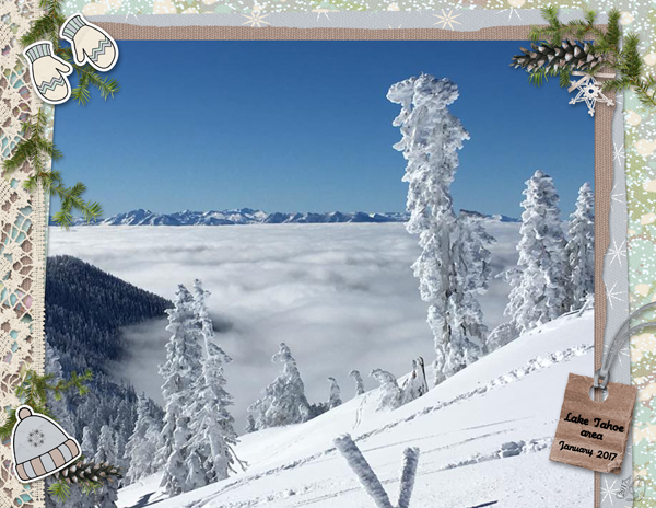 In the Snow, Above the Fog