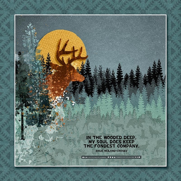 IN THE WOODED DEEP