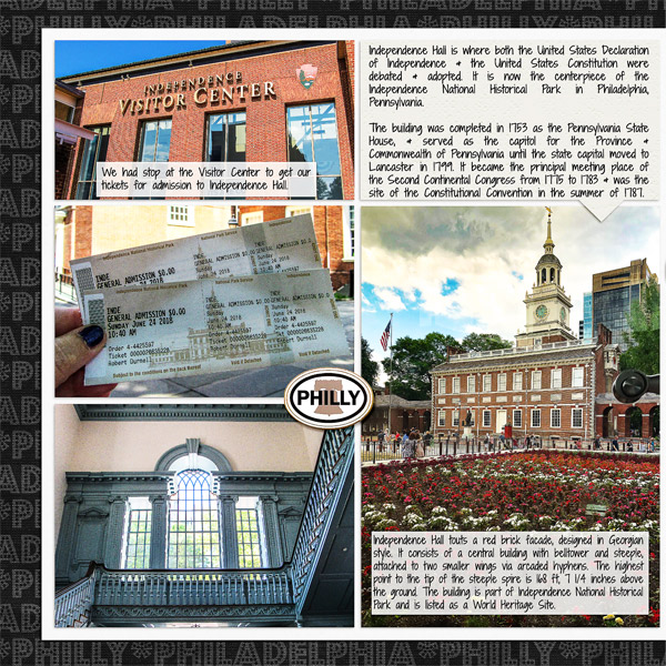 Independence Hall, left