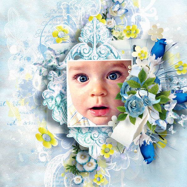 Innocence in blue