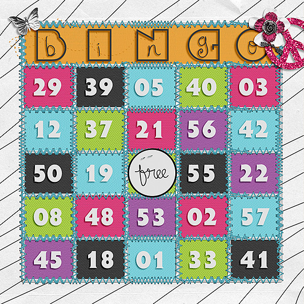 iNSD BINGO Card