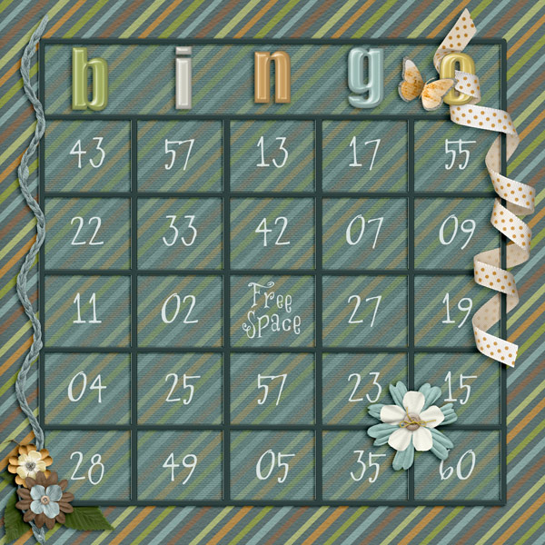 iNSD BINGO Card