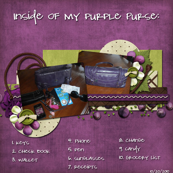 Inside My Purple Purse