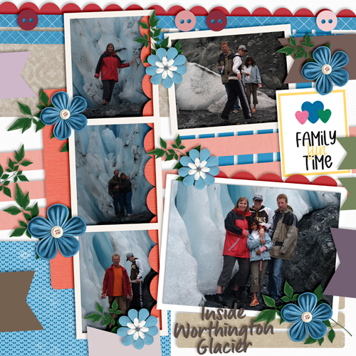 Inside Worthington Glacier