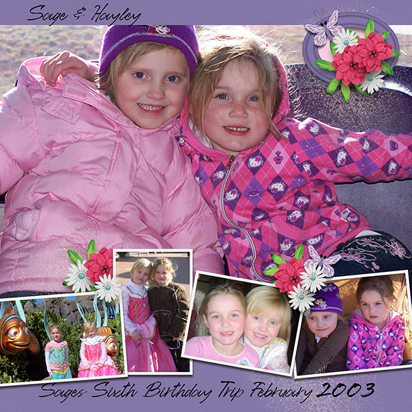 Inspiration Challenge - Sage and Hayley