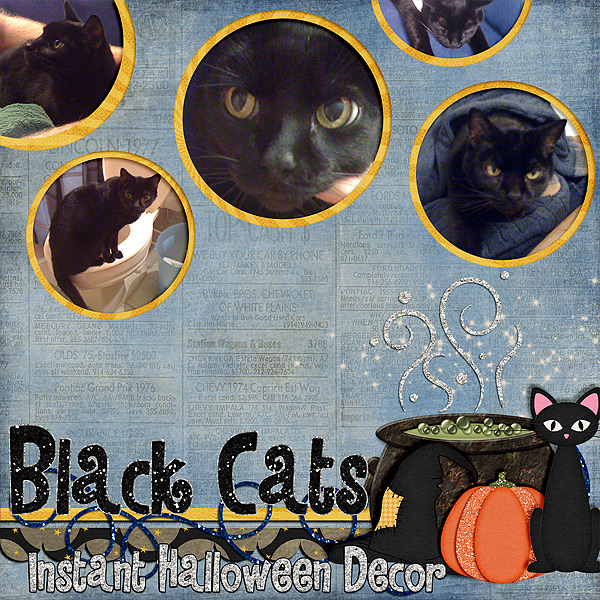 Instant Halloween Decor