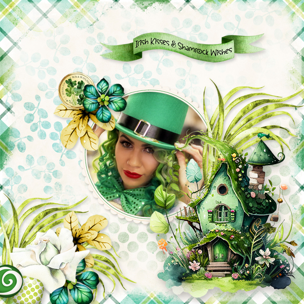 Irish kisses + Shamrock Wishes