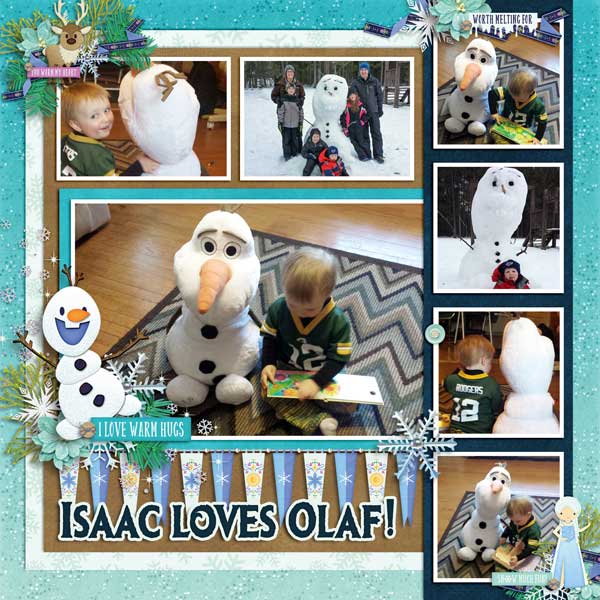 Isaac Loves Olaf!