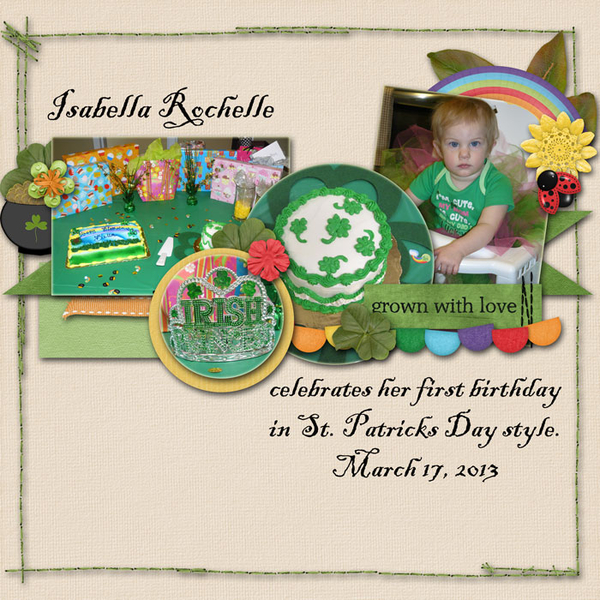 Isabella 1st Bday