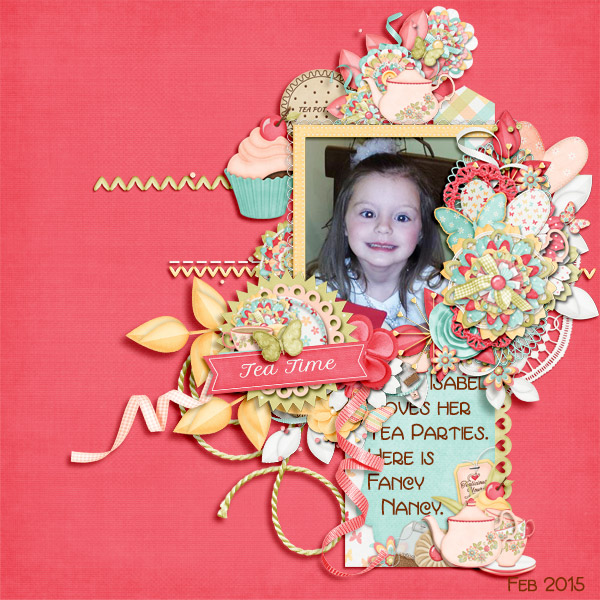 Isabel's Fancy Nancy Tea