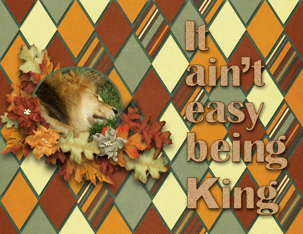 It ain't easy being King