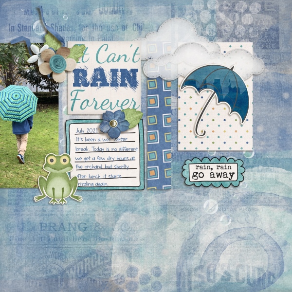 It can't rain forever