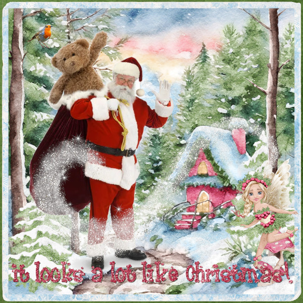 It looks a lot like Christmas!