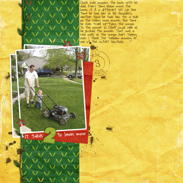 It Takes 2 to Lawn Mow