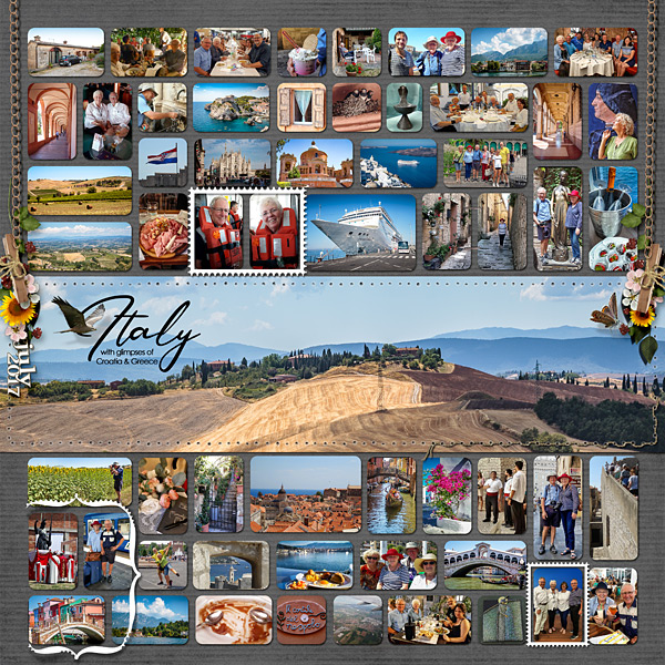 Italy with glimpses of Croatia + Greece (Overview)