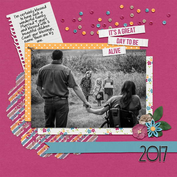 Its a great day! April Mini Kit Challenge!