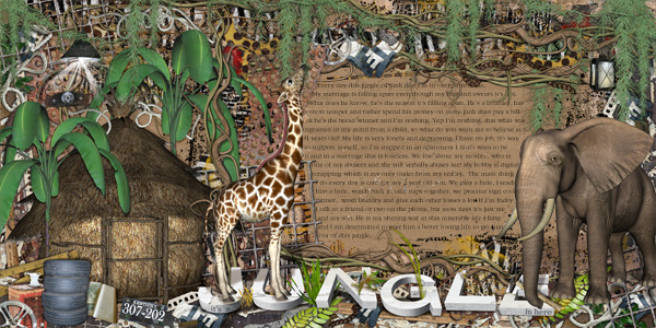 its a jungle  in here