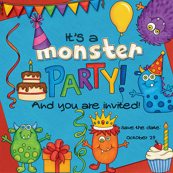 It's a monster party