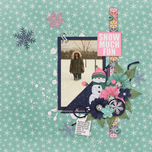 It's Snow Time-Scrappin Serenity